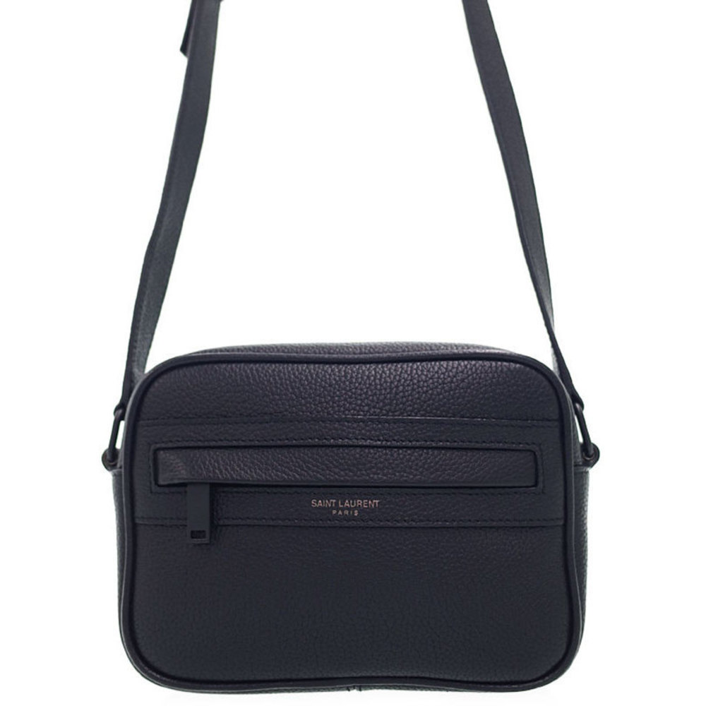 Saint Laurent Camp Small Camera Bag Shoulder Bag Black